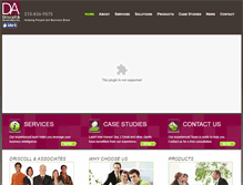 Tablet Screenshot of driscollassociates.com